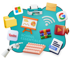 Цифровая база для школьника - КИБЕРшкола программирования для детей, компьютерные курсы для школьников, начинающих и подростков - KIBERone г. Тольятти