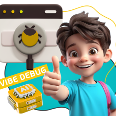 Тестирование & Vibe Debug. Охотники за багами - КИБЕРшкола программирования для детей, компьютерные курсы для школьников, начинающих и подростков - KIBERone г. Тольятти