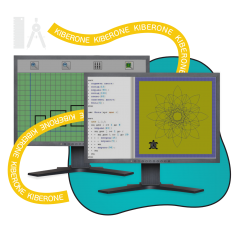 Исполнители чертежник и черепашка - КИБЕРшкола программирования для детей, компьютерные курсы для школьников, начинающих и подростков - KIBERone г. Тольятти